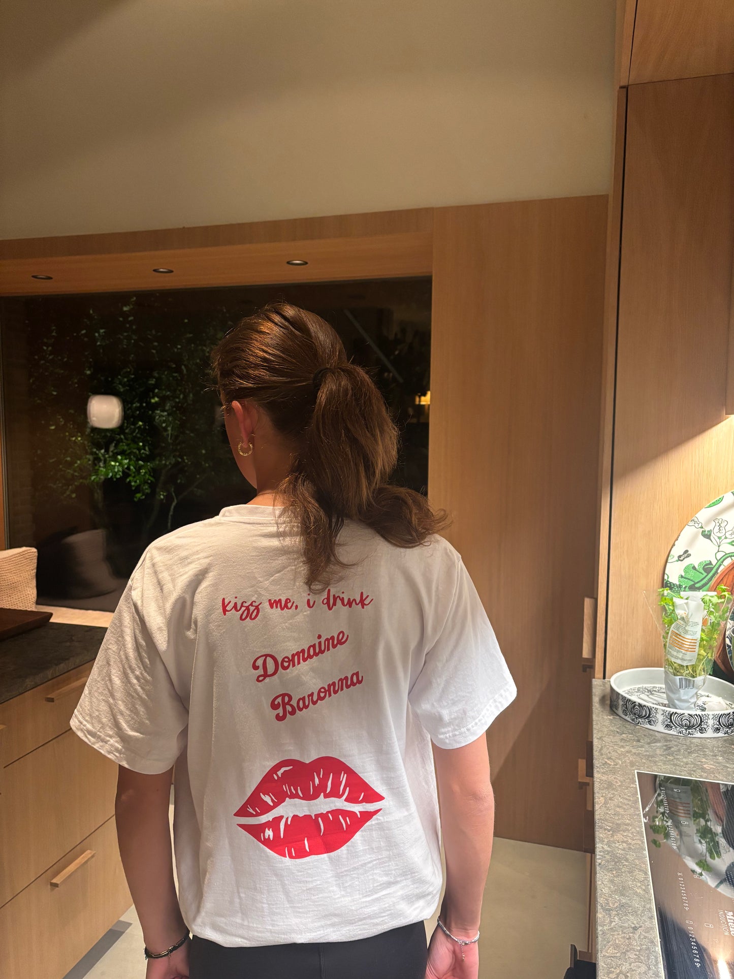 Kiss me, i drink Domaine Baronna